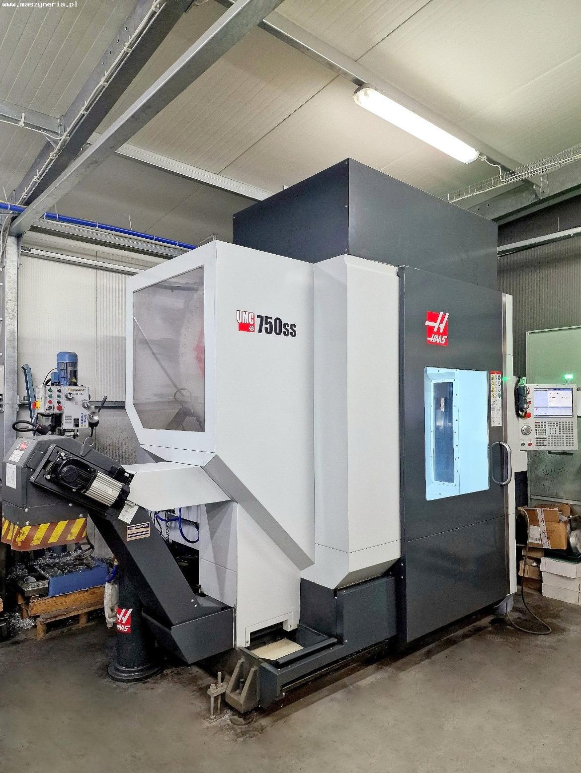 Centro di lavoro verticale CNC HAAS UMC-750SS in vendita - foto 5